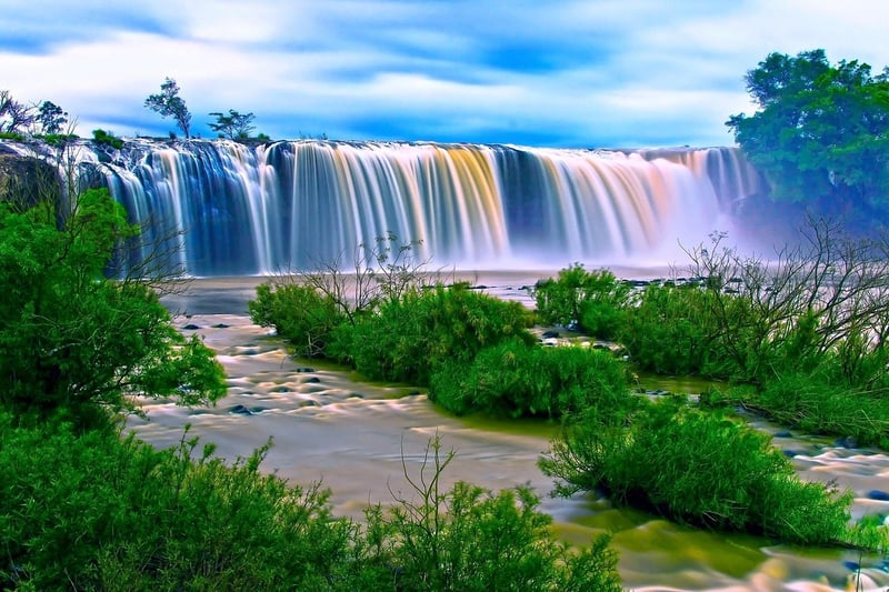 Sparkling Waterfall